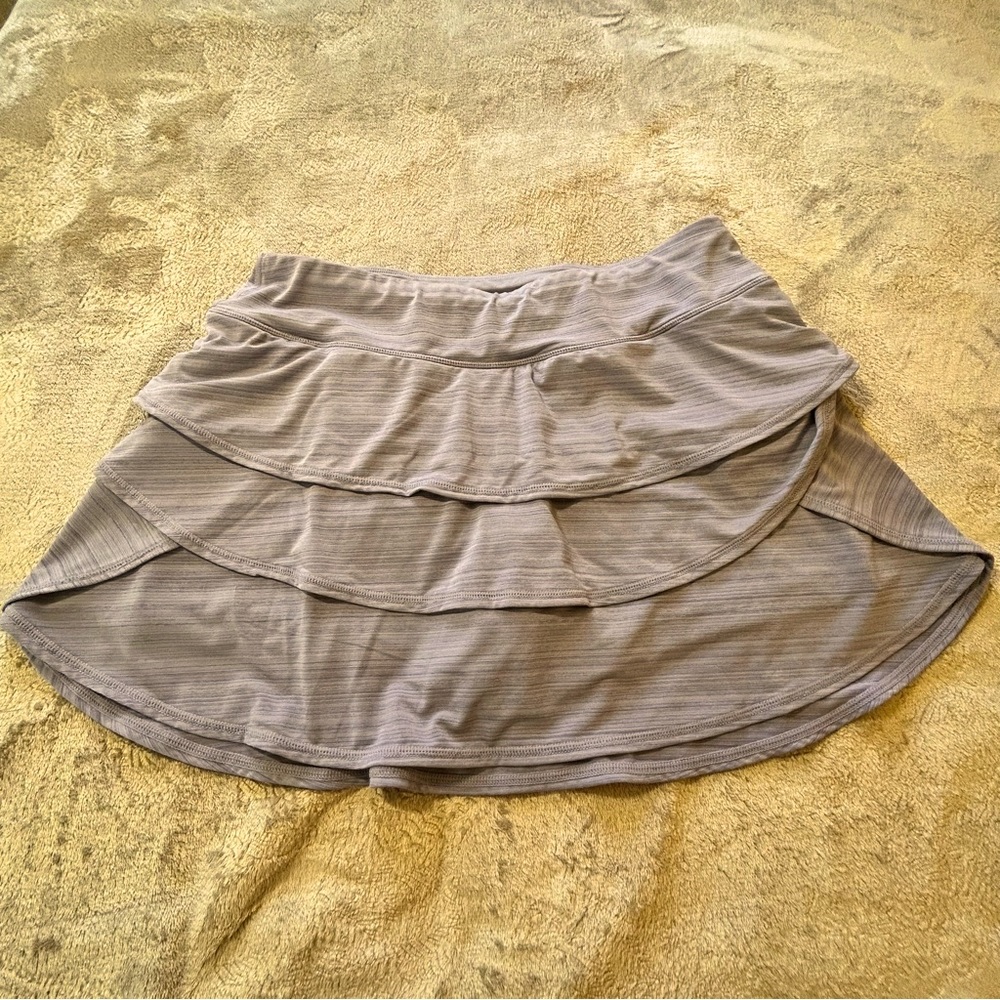Ideology purple ruffle skort golf tennis Size L